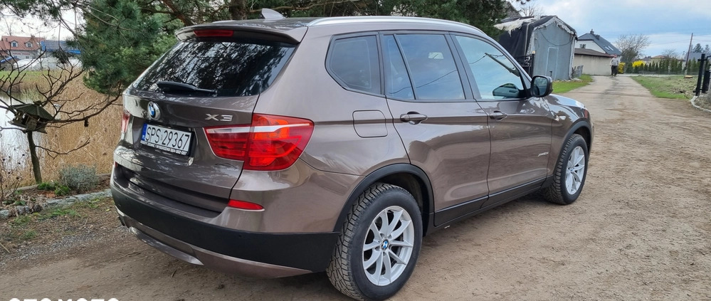 BMW X3 cena 57900 przebieg: 264000, rok produkcji 2012 z Pszczyna małe 92